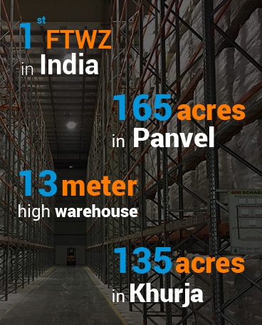 Arshiya's Free Trade Warehousing Zones